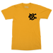 BX Wave T-Shirt Front in Gold