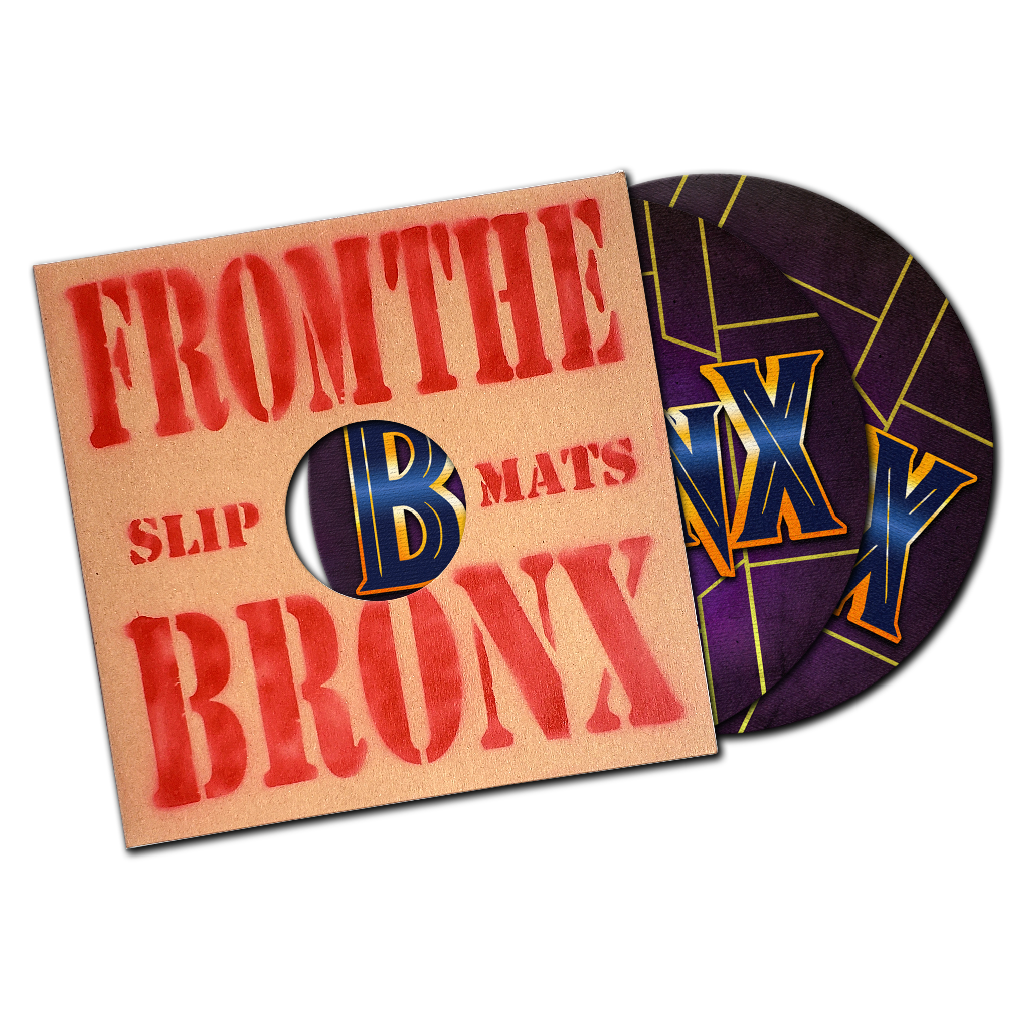 Bronx Forever Slip Mats with Record Jacket