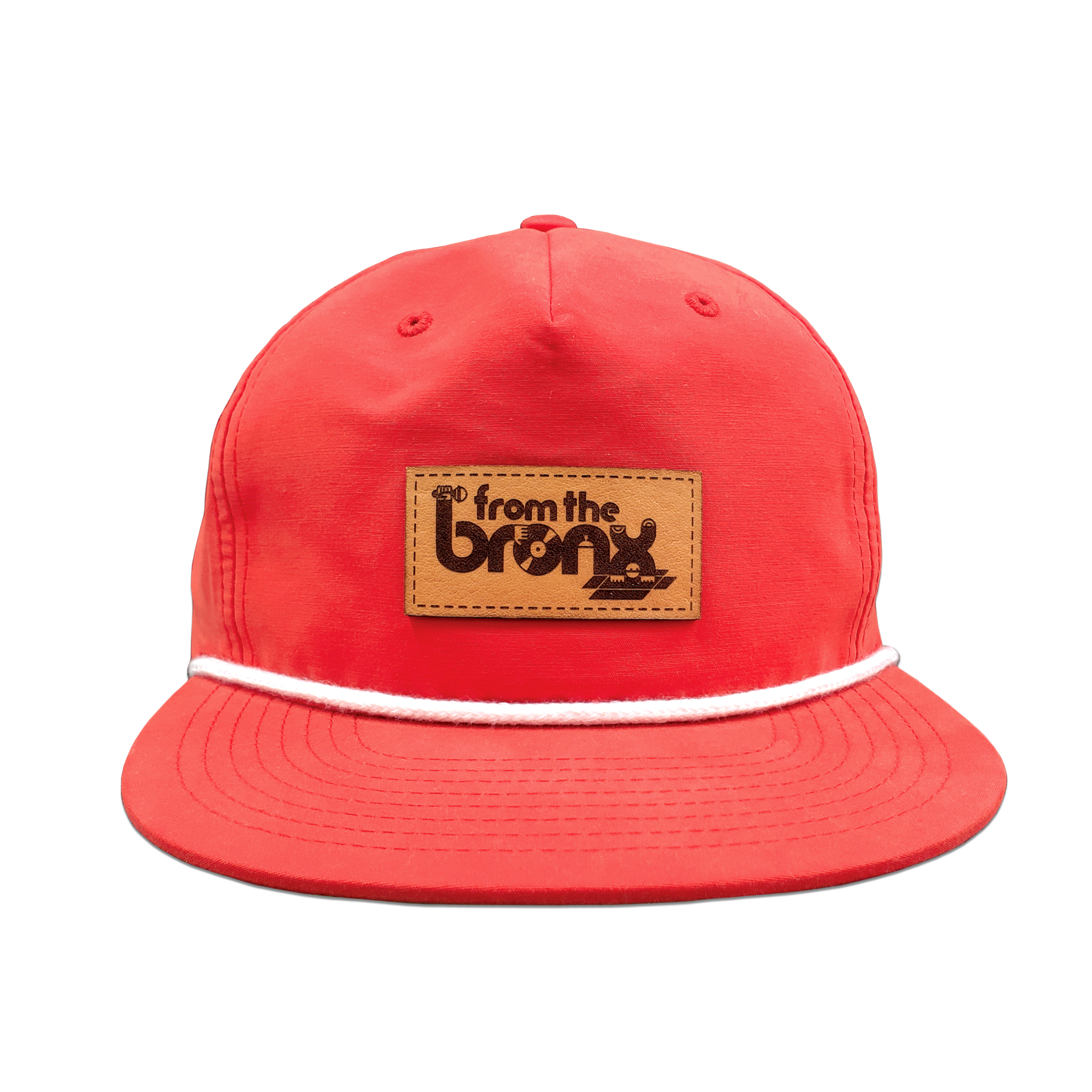 From The Bronx Granddad Hat Front in Red