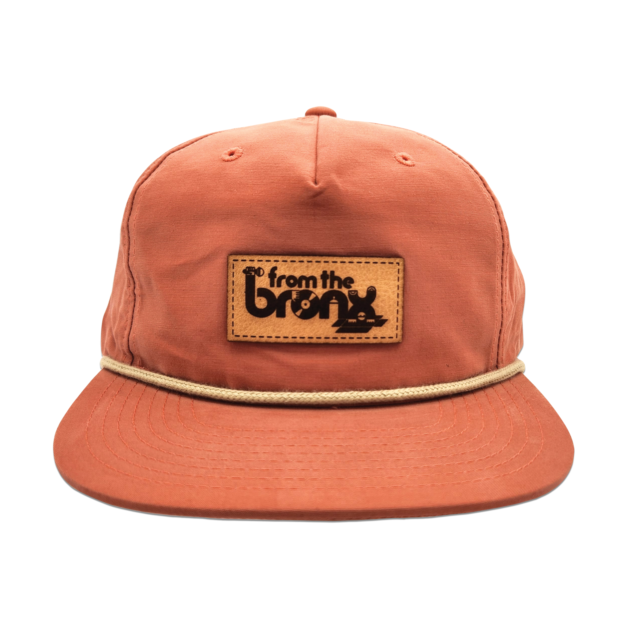 From The Bronx Granddad Hat Front in Salmon