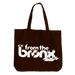 From The Bronx Zippered Canvas Tote in Brown