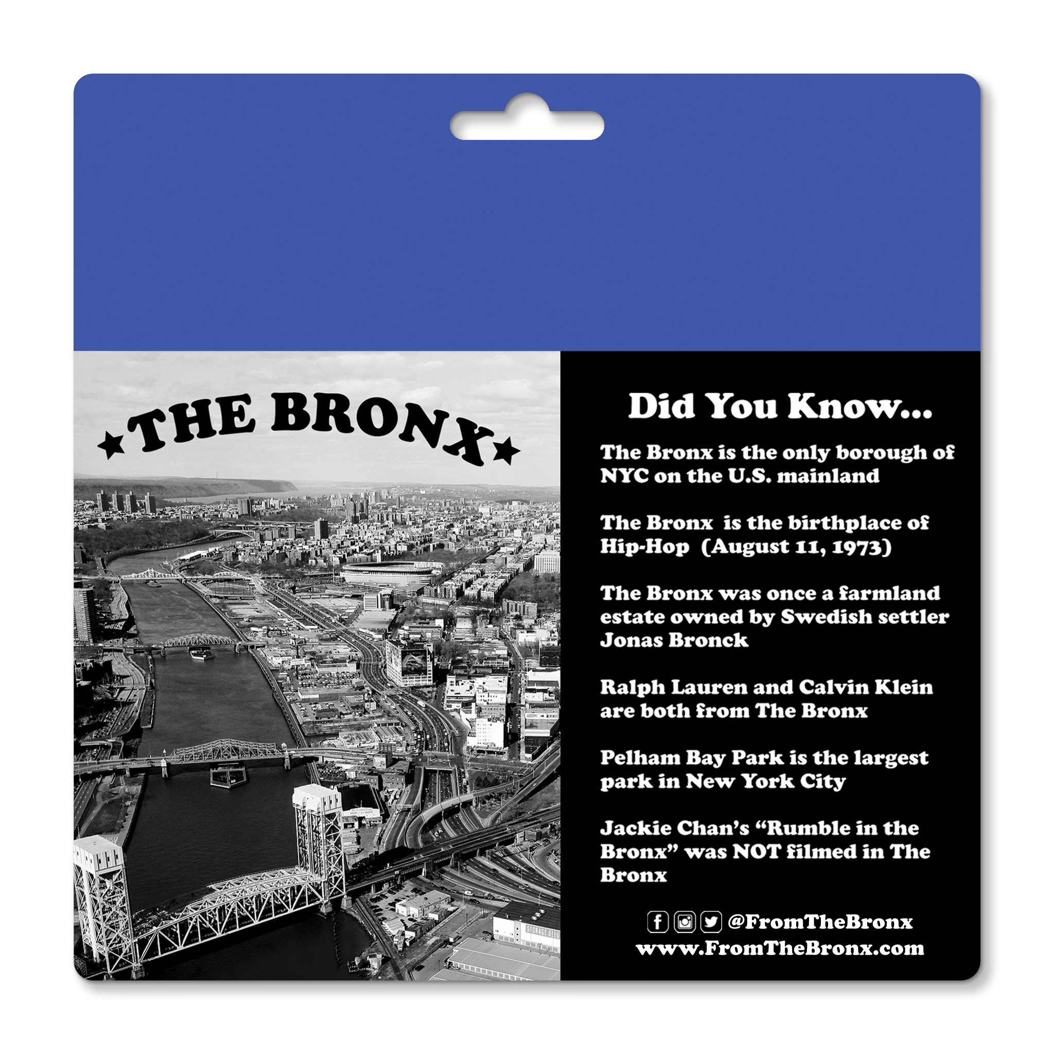 Greetings from The Bronx Button Pack Back
