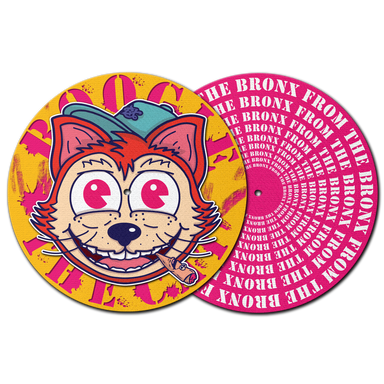 Boogie The Cat Slip Mats Front and Back