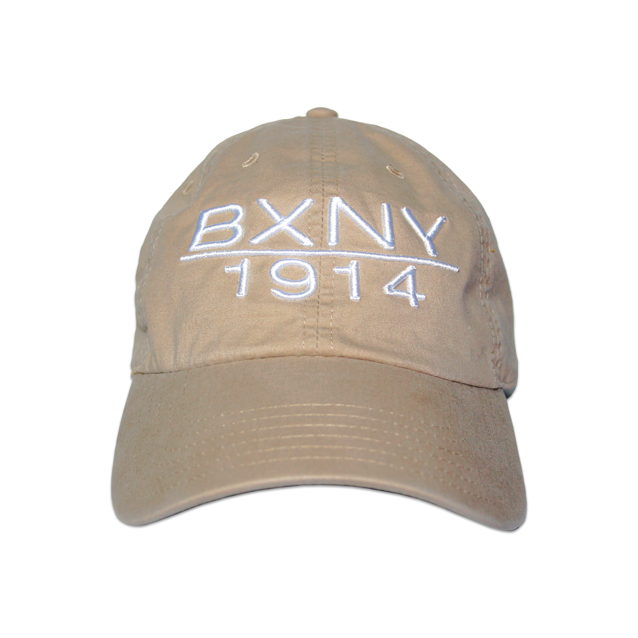 BXNY 1914 Dad Hat Front in Khaki