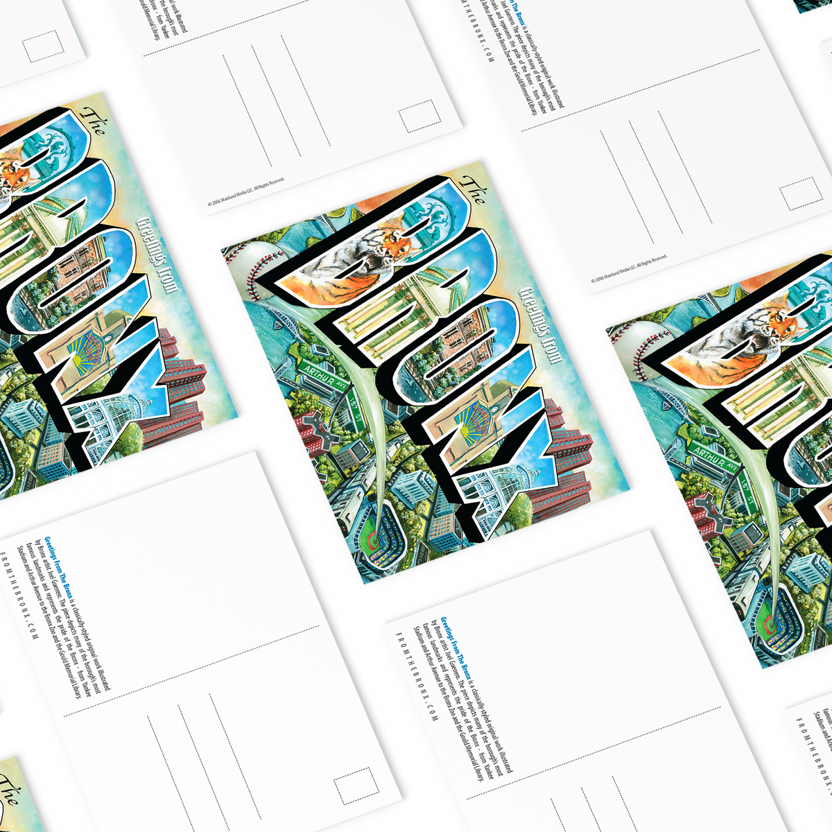 Greetings from The Bronx Postcard 10-Pack — From The Bronx Greetings from The Bronx Postcard 10-Pack — From The Bronx