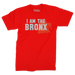 I AM THE BRONX T-Shirt Front in Red