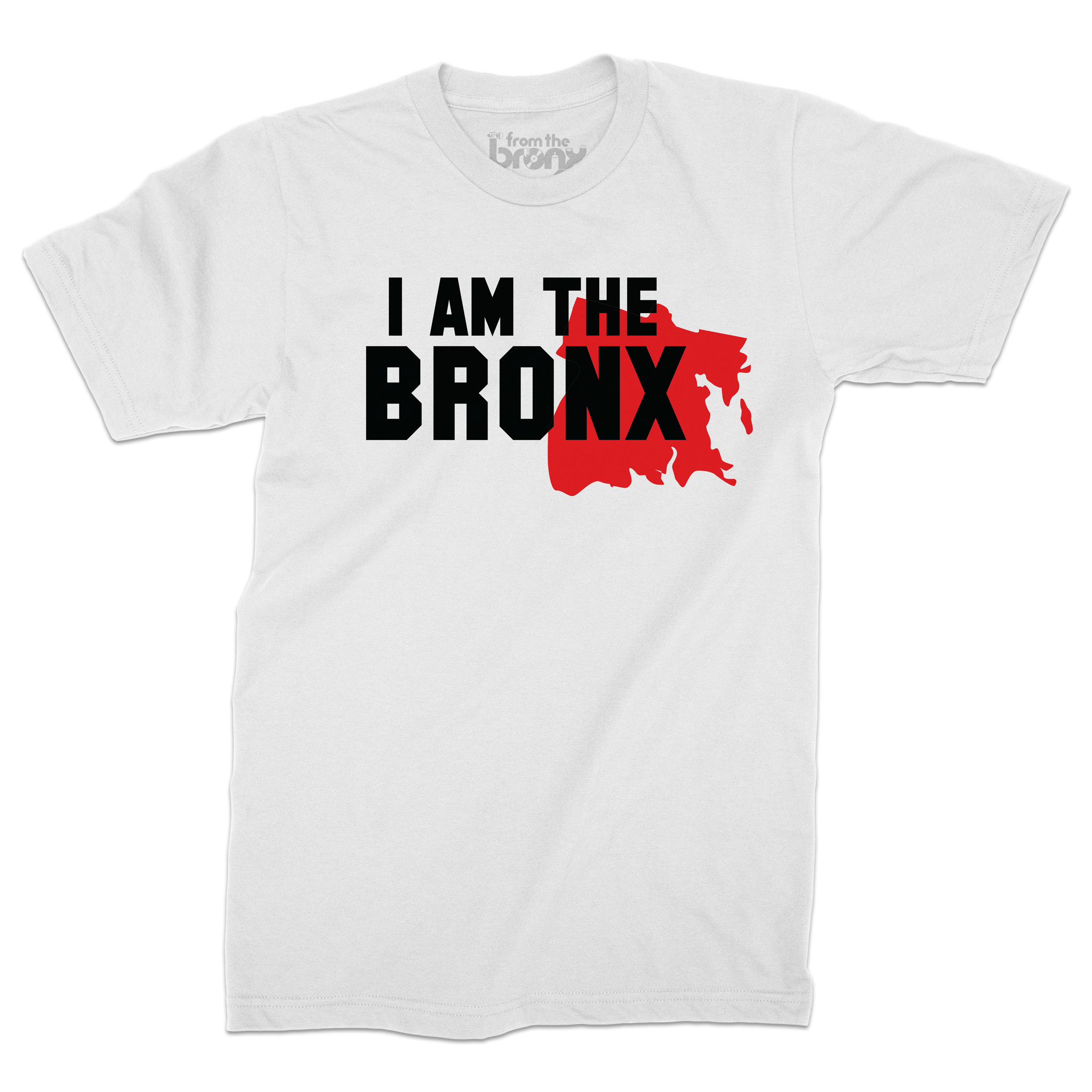 I AM THE BRONX T-Shirt Front in White