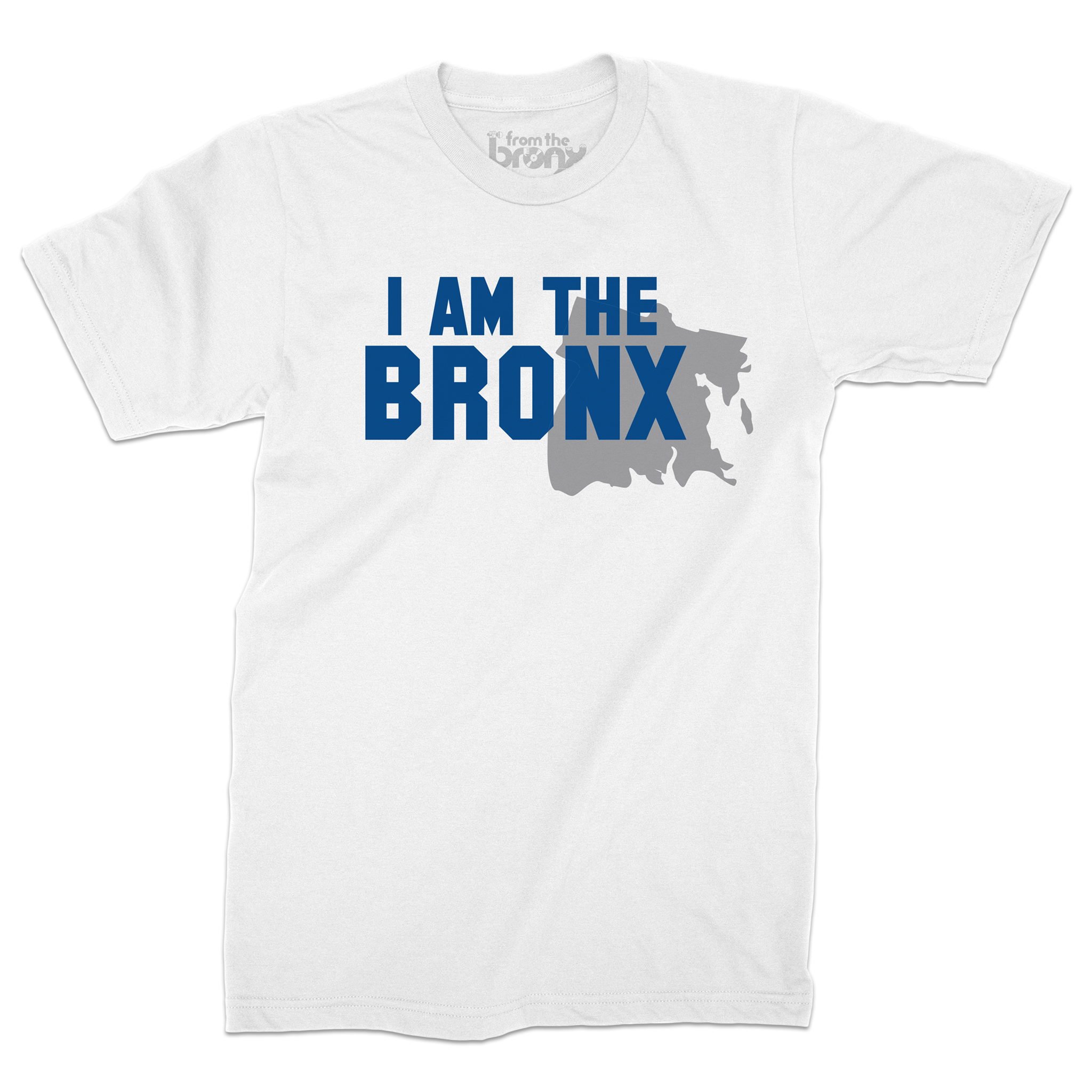 I AM THE BRONX T-Shirt Front in White