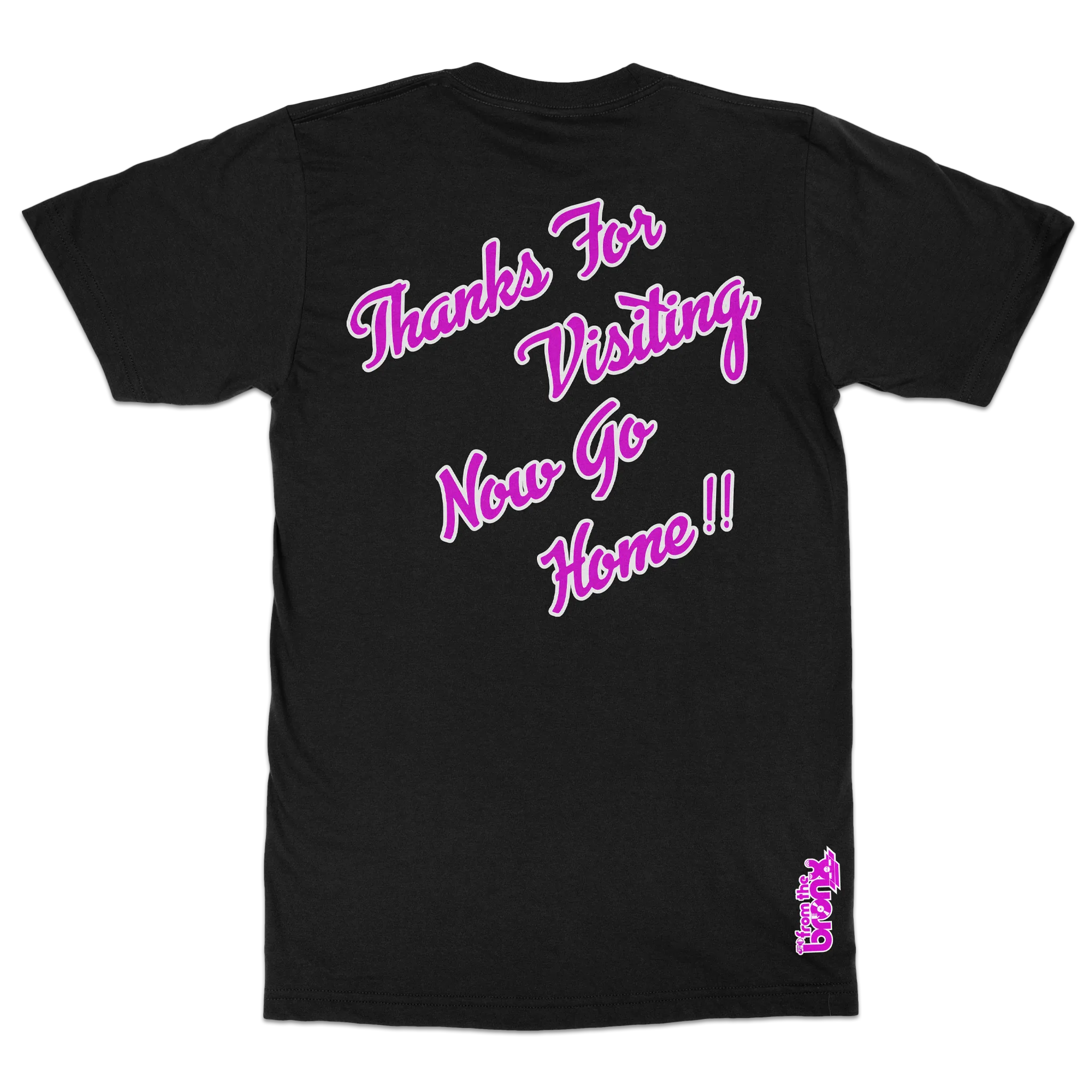 South Bronx Vacation T-Shirt Back in Black