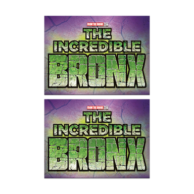 Incredible Bronx Sticker 2-Pack