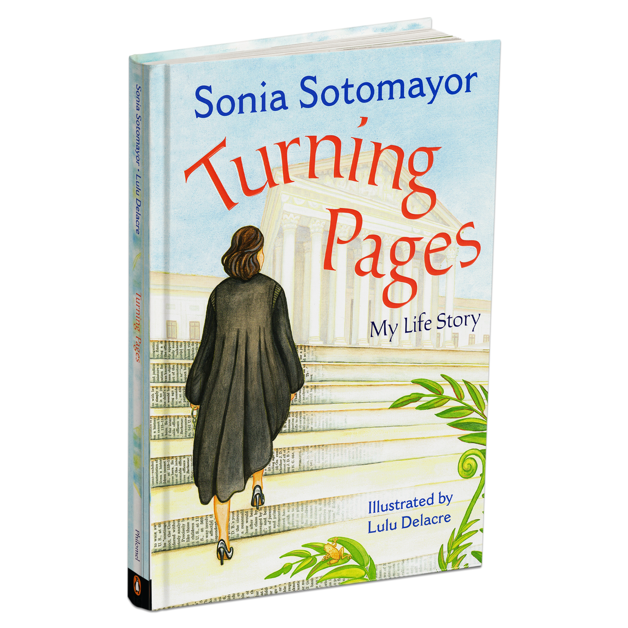 Turning Pages: My Life Story by Sonia Sotomayor Front