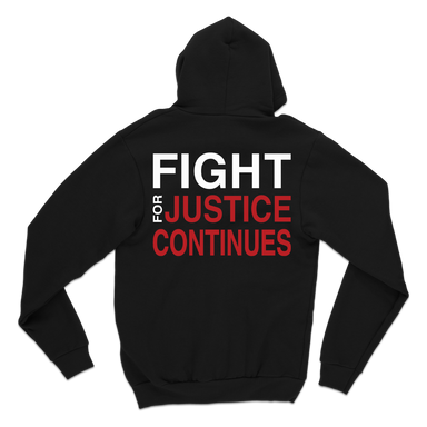Fight For Justice Continues Hoodie Back